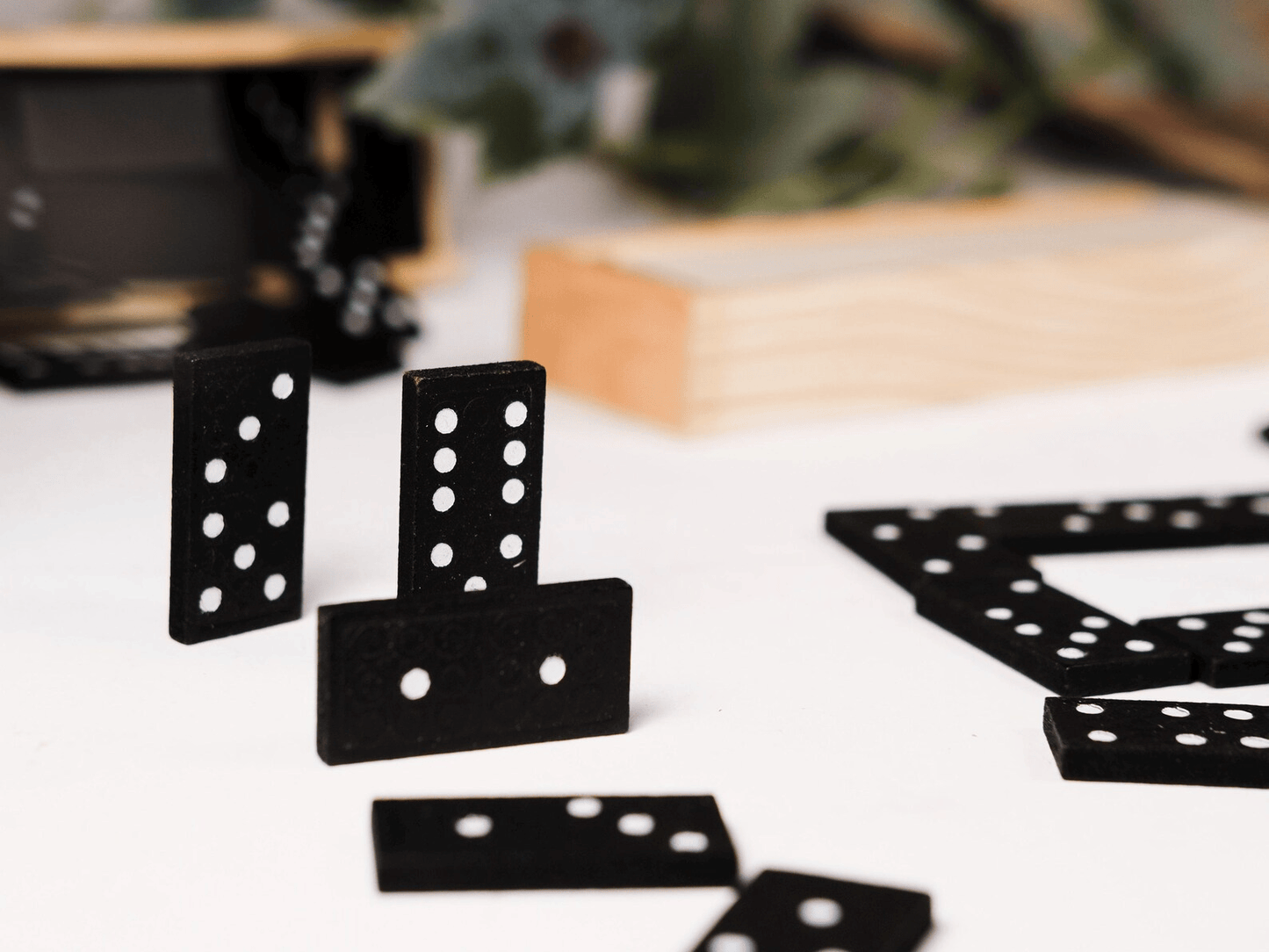 Wooden Logic Domino Learning Set Cognitive & Motor Skills