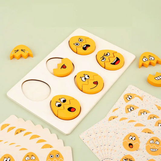 Eggs Expressions - Emoticon Puzzle & Emotion Game Cognitive & Motor Skills