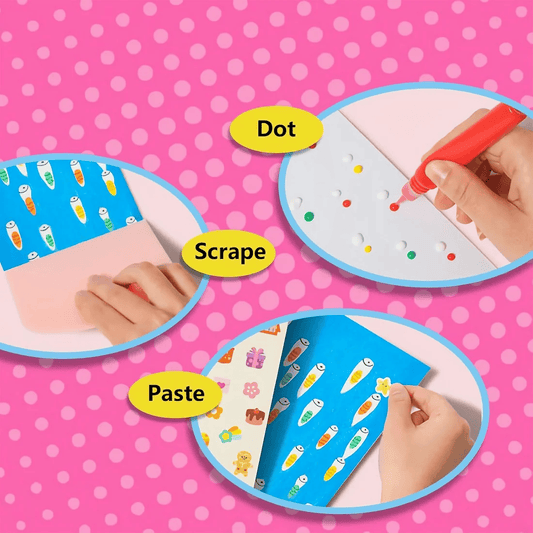 Scratch, Paint, Color & Decorate