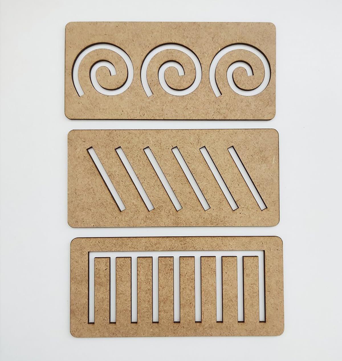 Educational Wood Handwriting Stencil Set With Box (24 piece) Fundamental Learning