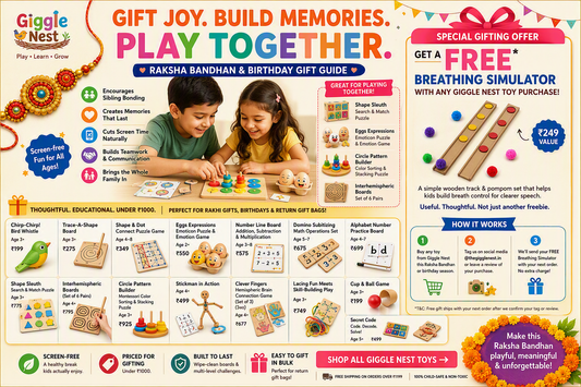 Giggle Nest Toys Make the Best Raksha Bandhan & Birthday Gifts in 2026