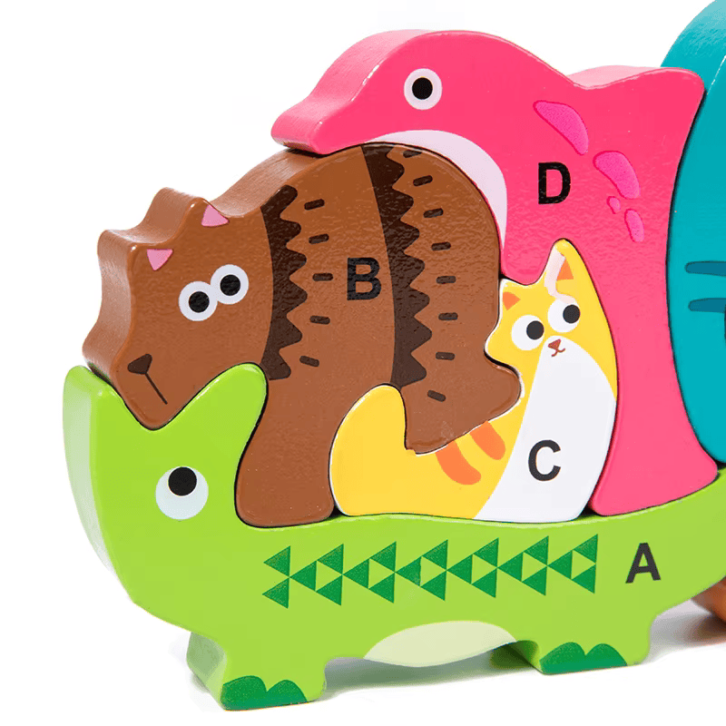 3D Alphabet Animal Puzzle