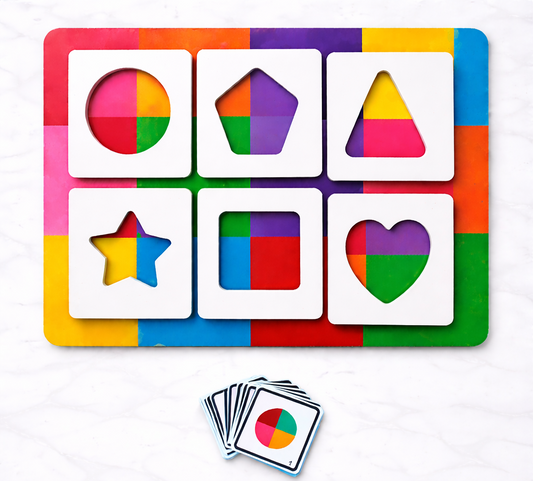 Shape Sleuth - Search & Match Puzzle (6 Shape Frames)