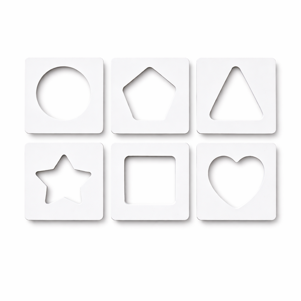 Shape Sleuth - Search & Match Puzzle (6 Shape Frames)