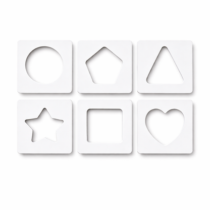 Shape Sleuth - Search & Match Puzzle (6 Shape Frames)