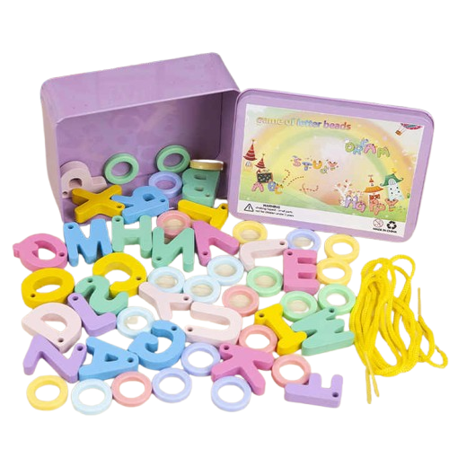 ABCD Lacing Box – Learn, Lace & Play!