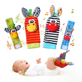 Wrist Rattles and Foot Finder Socks