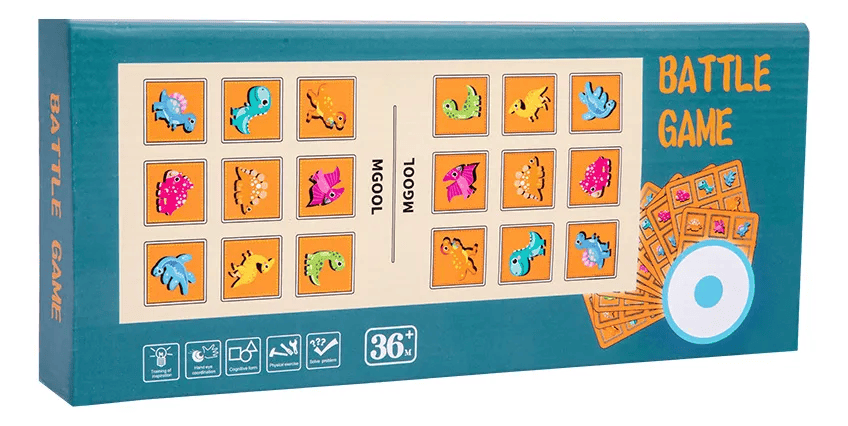 Dinosaur Battle Memory Game