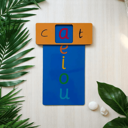 CVC Phonics Slider – Fun with Vowels!