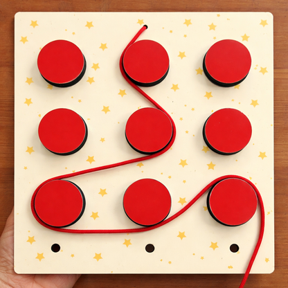 FIND YOUR WAY GAME - Thread & Band Stretching Game