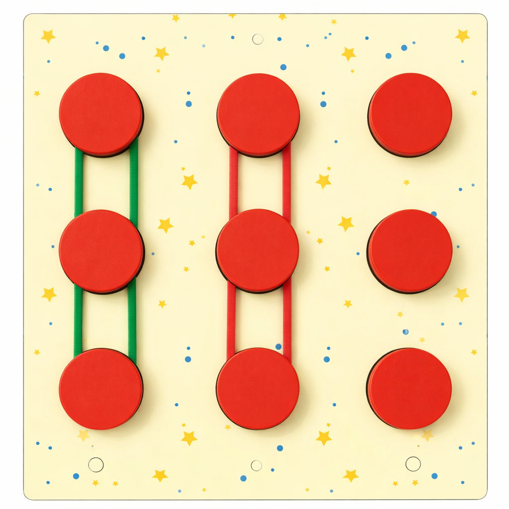 FIND YOUR WAY GAME - Thread & Band Stretching Game