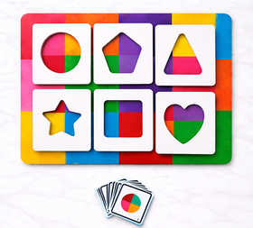 Shape Sleuth Search and Match Puzzle