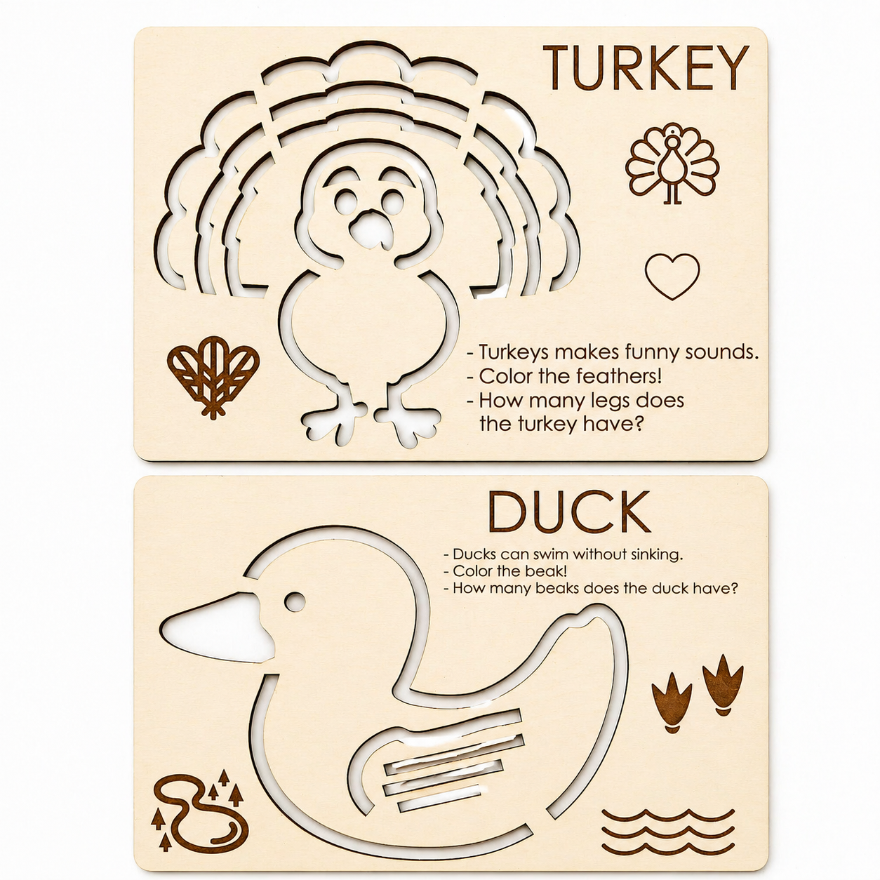 Montessori Farm Animals (Set of 14 with storage box)