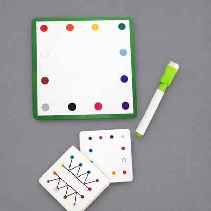 Dual-Sided Brain Trainer: Shape & Dot Connect Puzzle Game