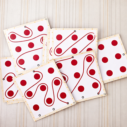 FIND YOUR WAY GAME - Thread, Band Stretching & Balance Game