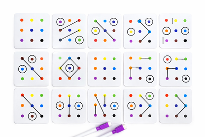 Dot & Draw – A Color Pattern Activity Board