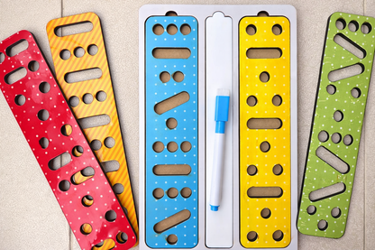 NEUROBOARDS (finger gym, connecting hemispheres)