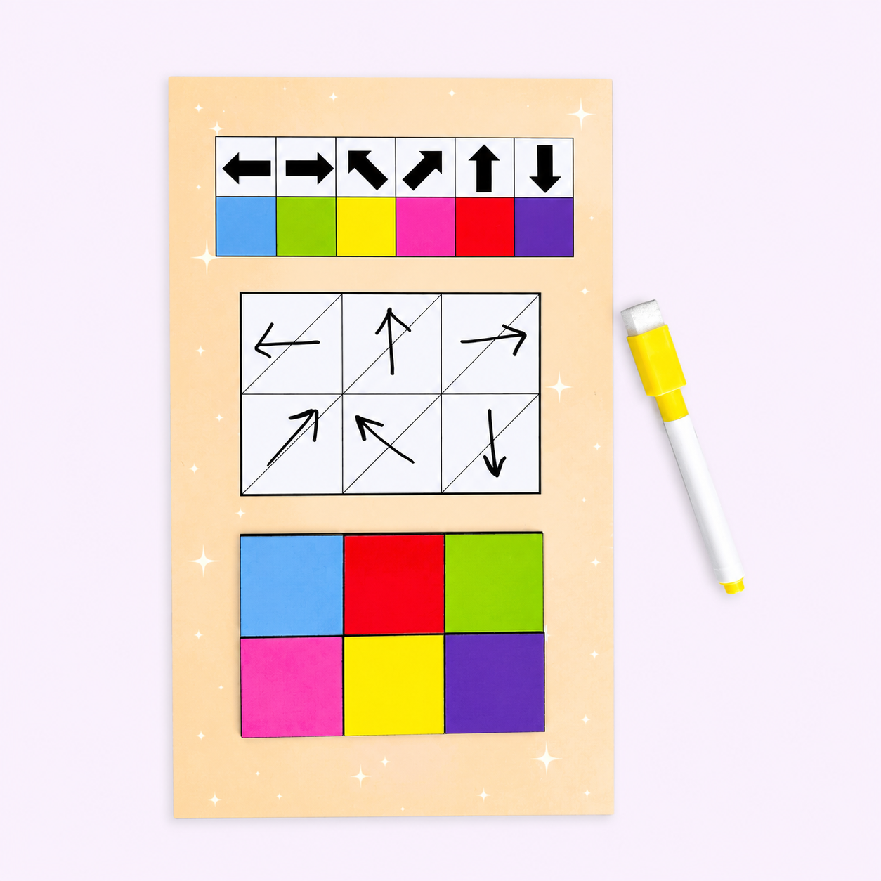 Direction Detective Puzzle: Color & Arrow Challenge