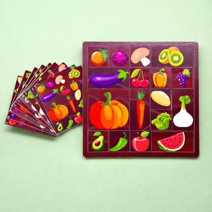Cognitive Memory Puzzle (One Random Theme)