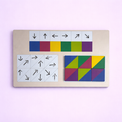 Direction Detective Puzzle: Color & Arrow Challenge