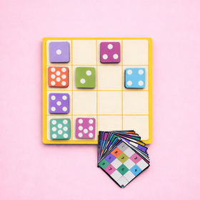 Dice and Count Number Matching Puzzle