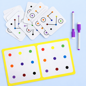 Dot and Draw Color Pattern Board
