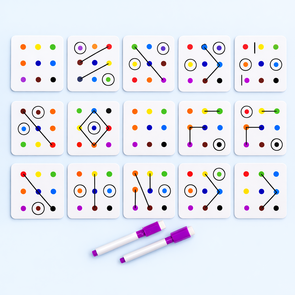Dot & Draw – A Color Pattern Activity Board