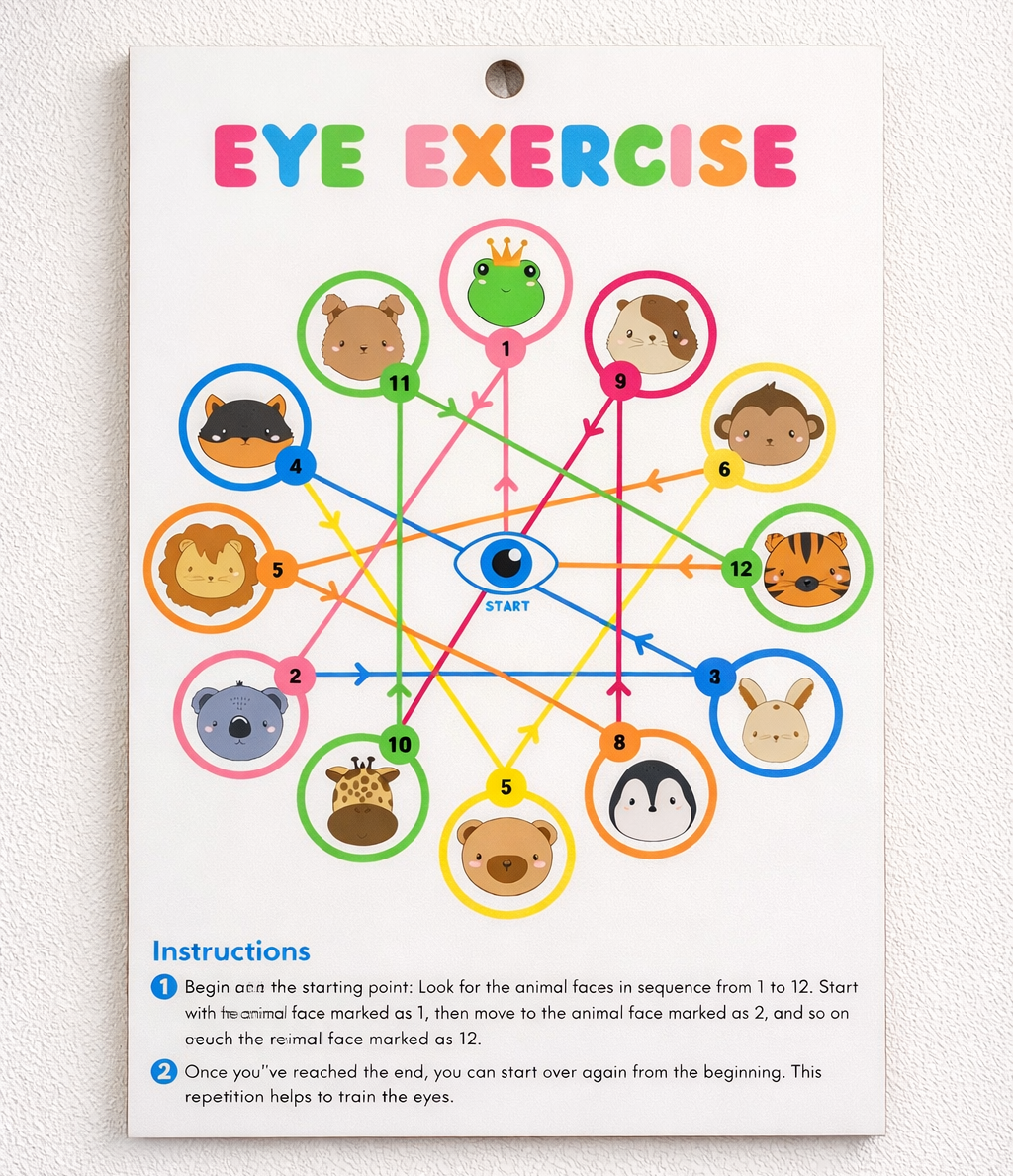 Eye Tracking Exercise Board