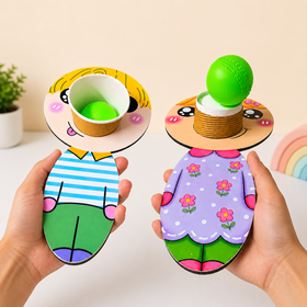 Cup and Ball Coordination Game