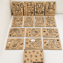 Montessori Farm Animals Set