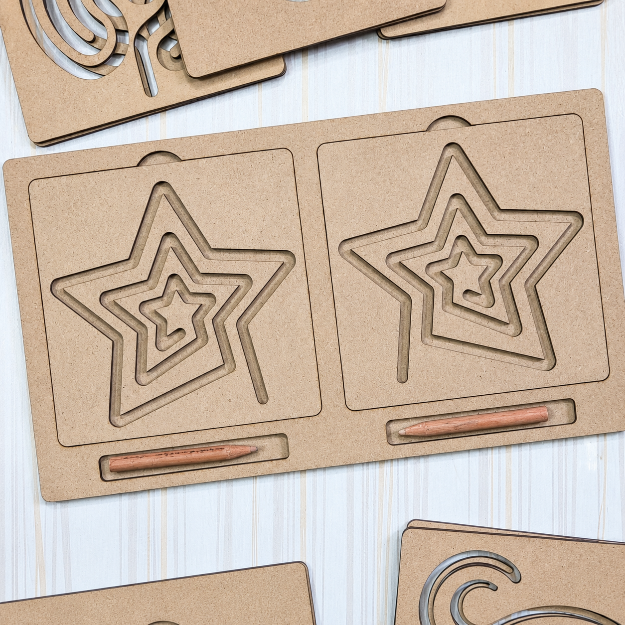 Interhemispheric Boards (Set of 6 Pairs)