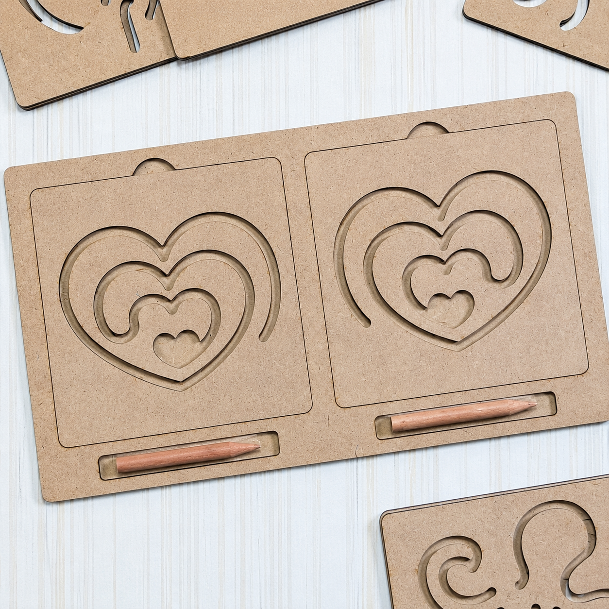 Interhemispheric Boards (Set of 6 Pairs)