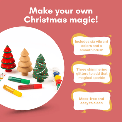 Wooden DIY Christmas Tree Make & Create Studio