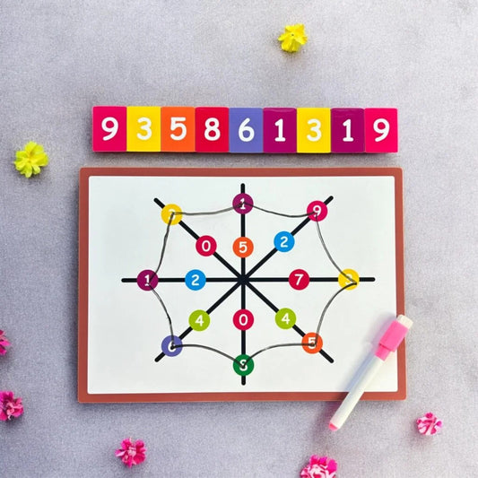 Spin & Learn Activity Board