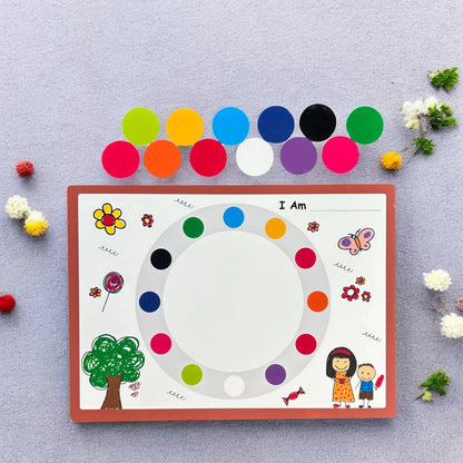 Spin & Learn Activity Board
