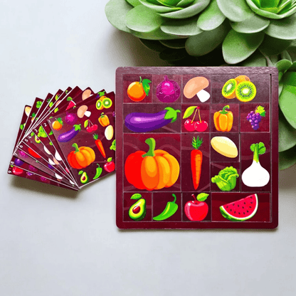 Cognitive Memory Puzzle (One Random Theme) Cognitive & Motor Skills