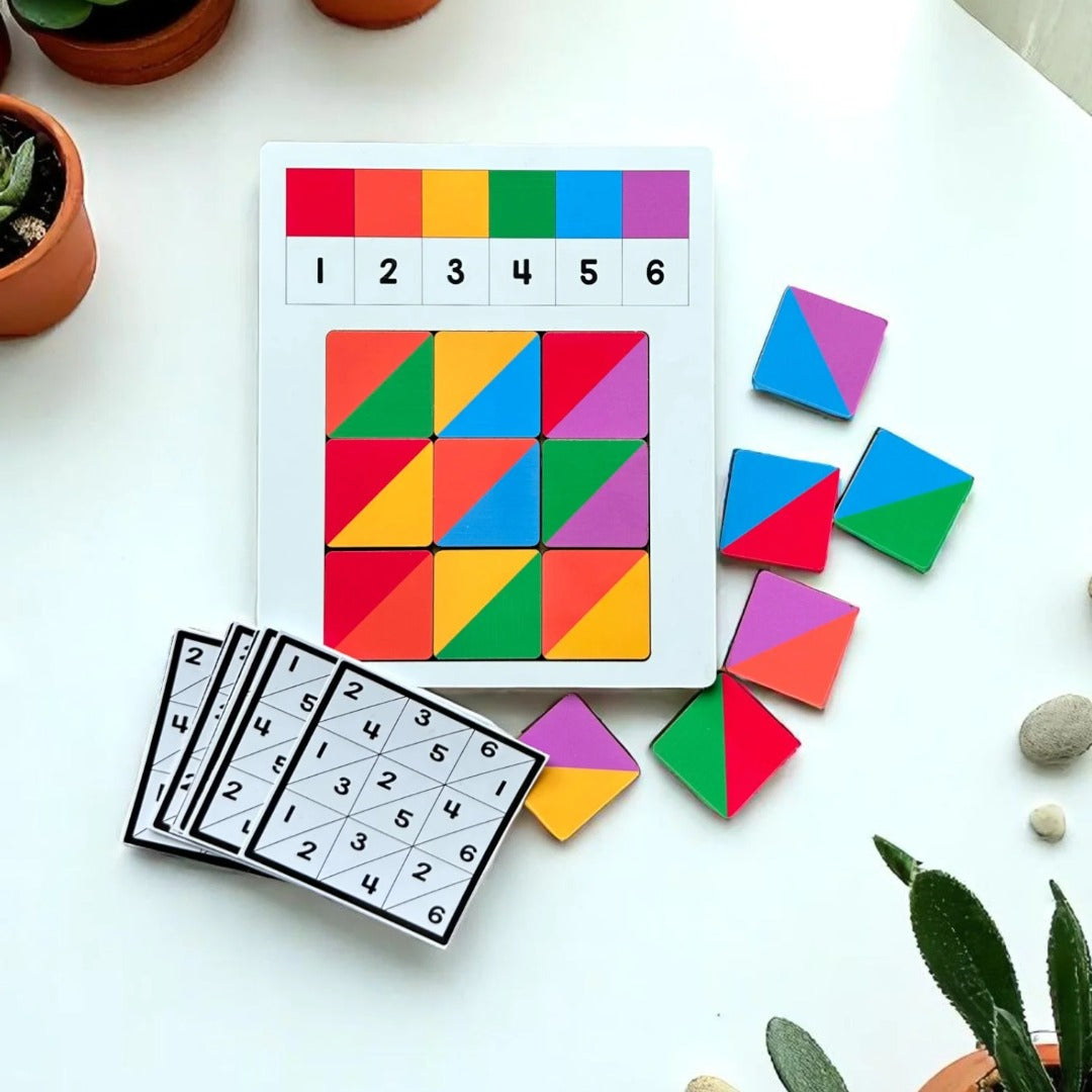 Color Match Logic Tiles