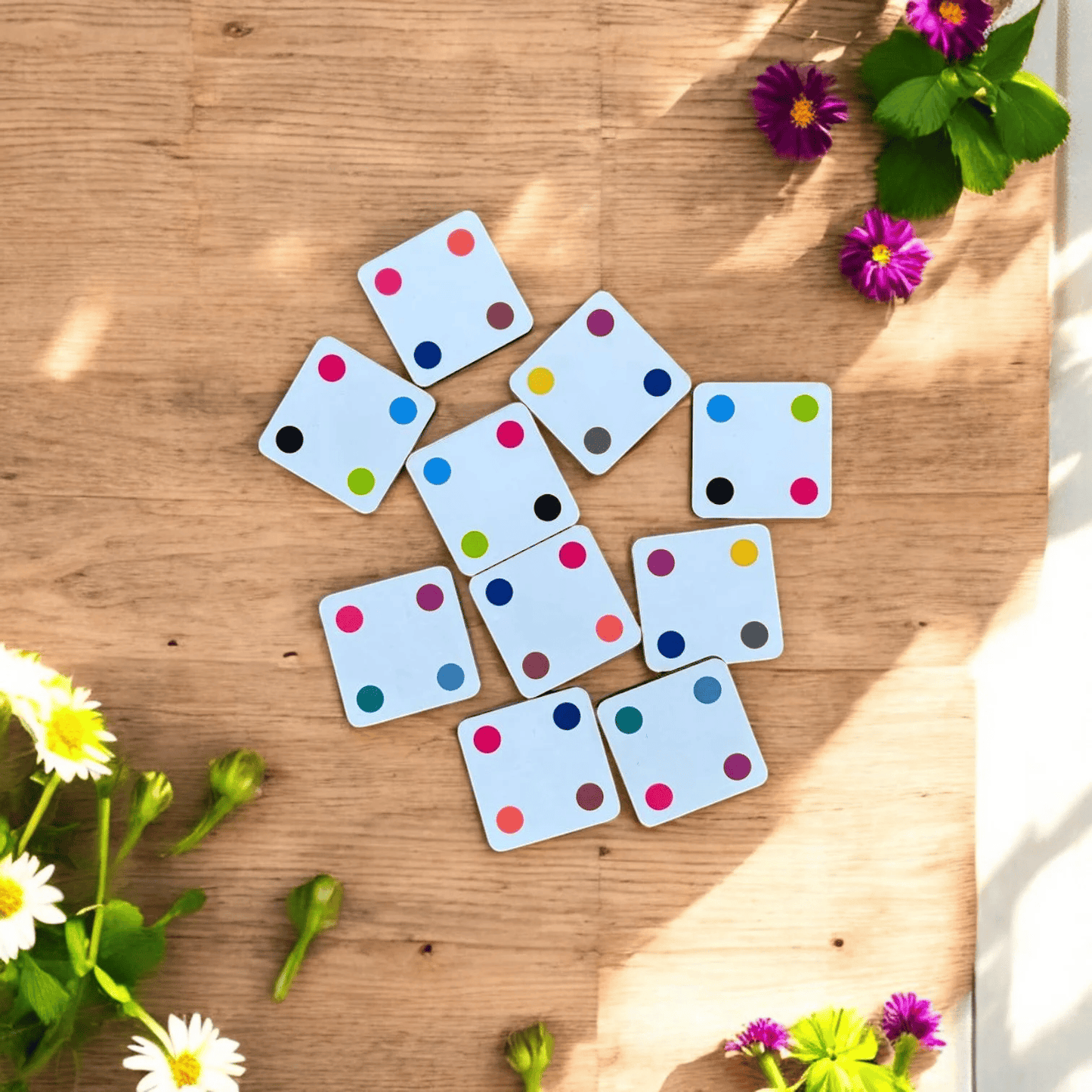 Color Dot Pattern Puzzle – Visual Discrimination Game