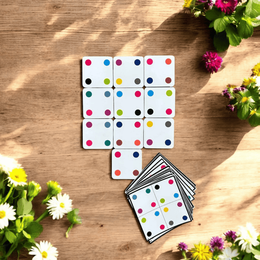Color Dot Pattern Puzzle – Visual Discrimination Game
