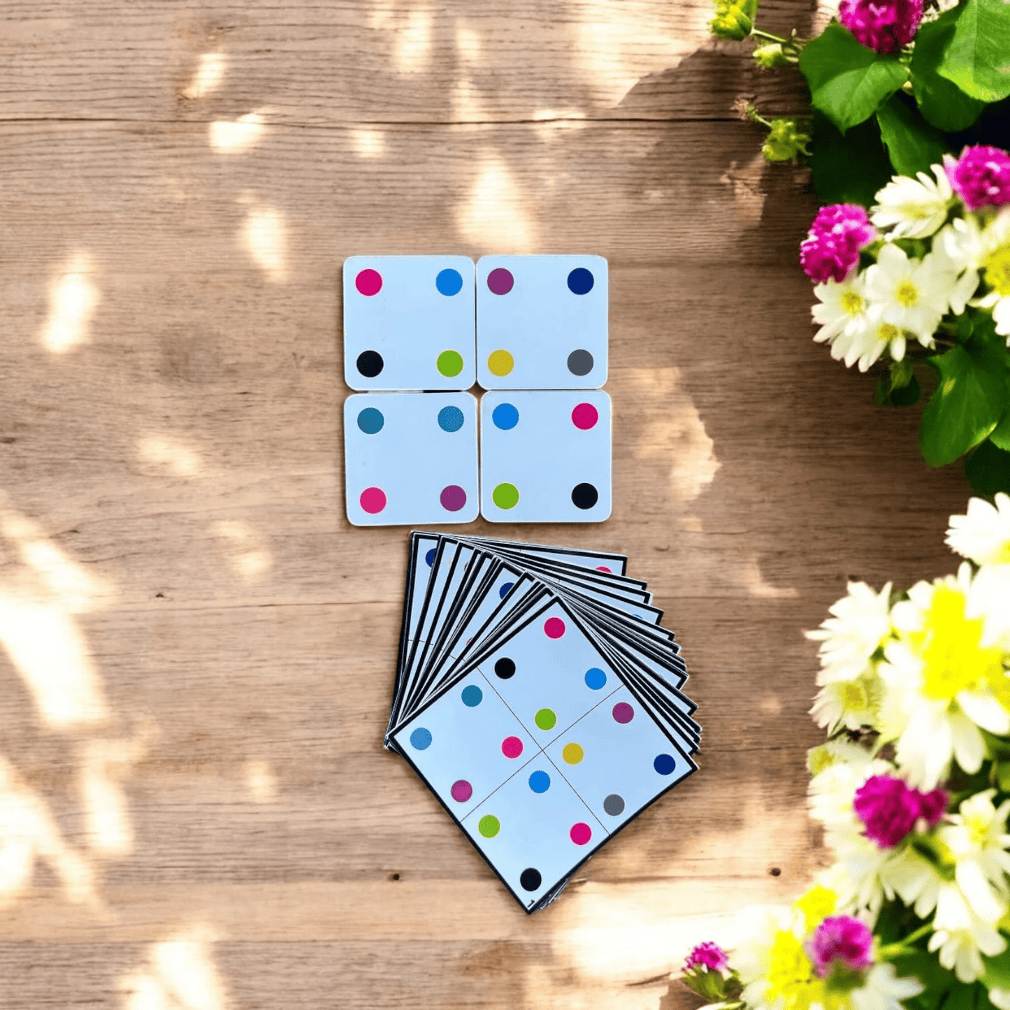 Color Dot Pattern Puzzle – Visual Discrimination Game