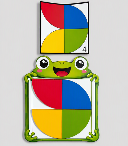 Frog Themed Pattern Puzzle