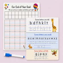 Alphabet Number Practice Board