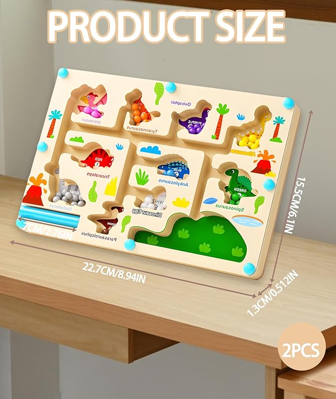 ColorPath Magnetic Bead Sorting Adventure Board Fundamental Learning