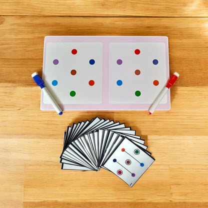 Dot & Draw – A Color Pattern Activity Board Cognitive & Motor Skills