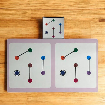 Dot & Draw – A Color Pattern Activity Board Cognitive & Motor Skills