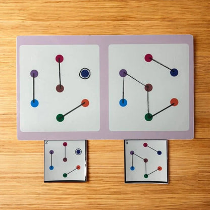 Dot & Draw – A Color Pattern Activity Board Cognitive & Motor Skills