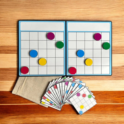 Dual Mind Match Puzzle Set Cognitive & Motor Skills