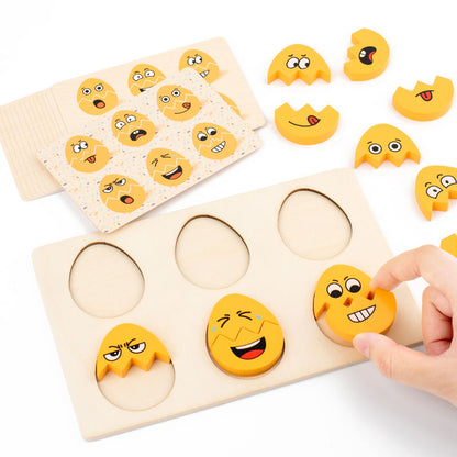 Eggs Expressions - Emoticon Puzzle & Emotion Game