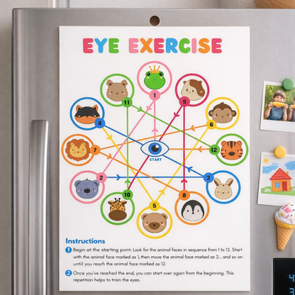 Eye Tracking Exercise Board
