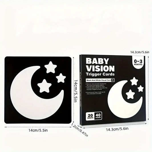 Visual Stimulation Cards for Babies – 3 to 6 Months